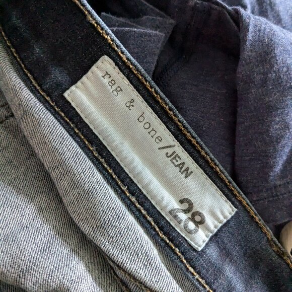 Rag & Bone mid-rise capri jean - Picture 4 of 8